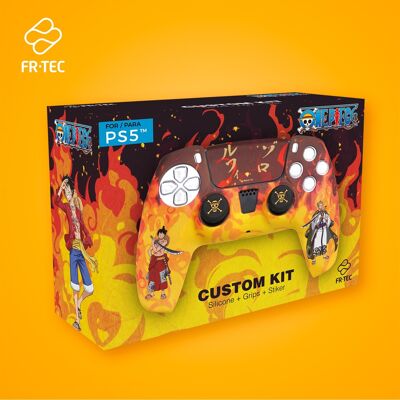 Kit personnalisé One Piece PS5 Fire FR-TEC