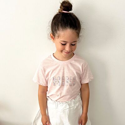 Mini floral children's t-shirt