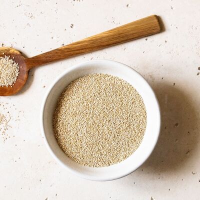 White Quinoa cooked 6min ORGANIC origin France - 5kg