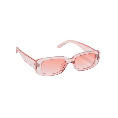Gafas de sol rectangulares en rosa