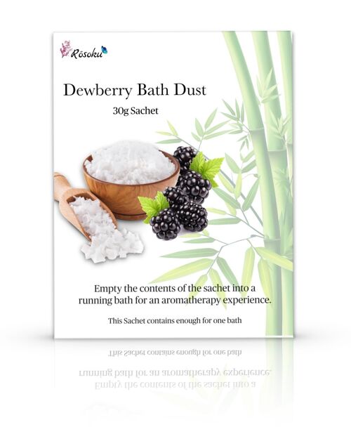 Dewberry Bath Dust - 30g Sachet