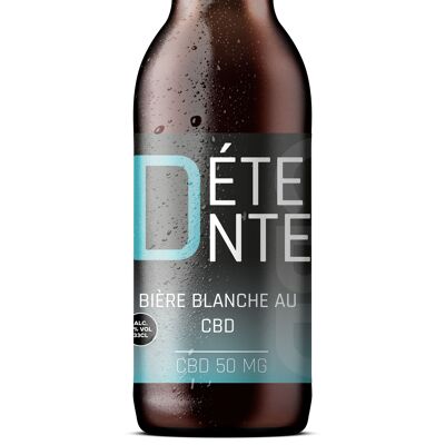 Relajación, cerveza blanca con CBD, 4% alc./vol - 330ml