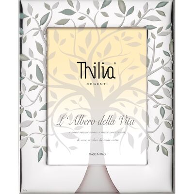 Photo Frame 13x18 cm Silver "Tree of Life" Line