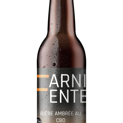 Farniente, amber beer with CBD, 5.5% alc./vol - 330ml