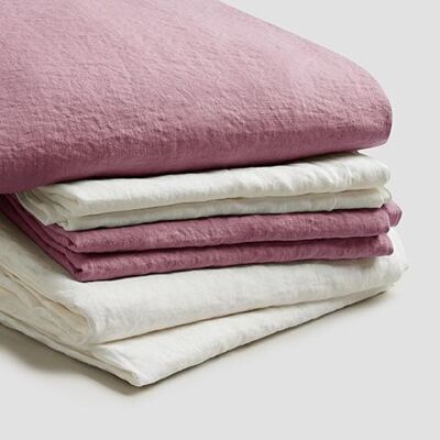 Raspberry Bedtime Bundle - Super King (with Super King Pillowcases)
