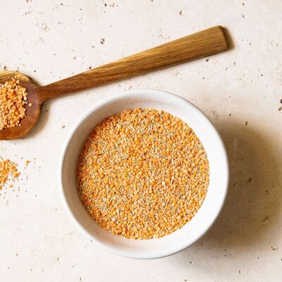 Mix di quinoa/lenticchie corallo BIOLOGICO dalla Francia - 5kg