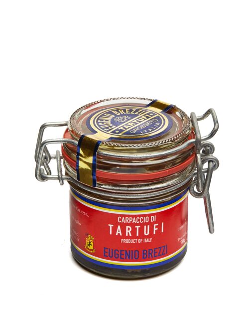 Carpaccio di Tartufi Estivi in olio in vasetto in vetro 70g/18g