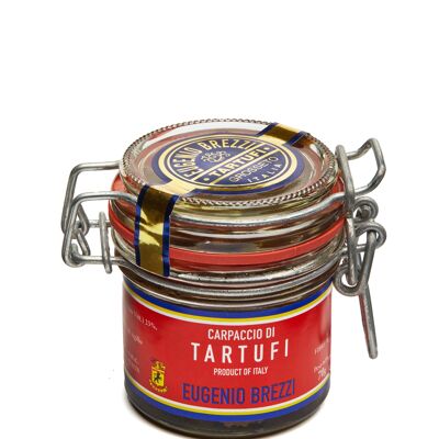 Carpaccio of Summer Truffles in oil in glass jar 70g/18g