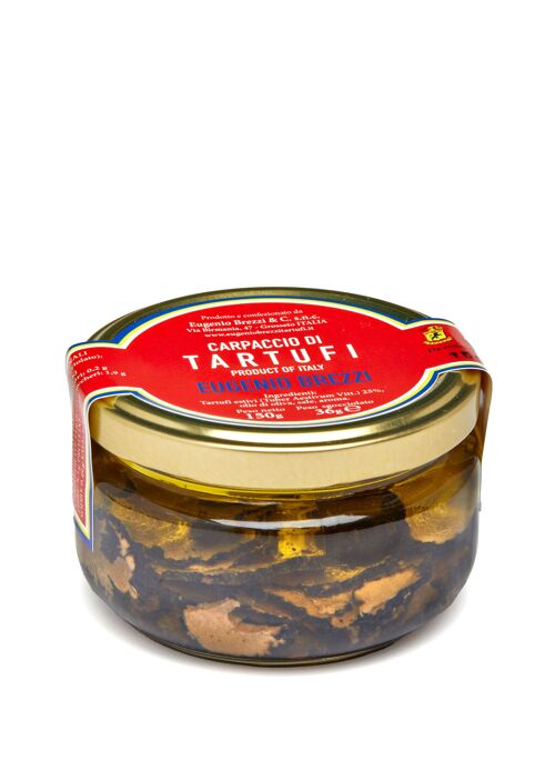 Carpaccio di Tartufi Estivi in olio in vasetto in vetro 150g/36g