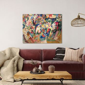 Peinture sur toile : Vassily Kandinsky Draft 3 à Composition VII 2