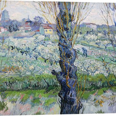 Painting on canvas: Vincent van Gogh, View of Arles