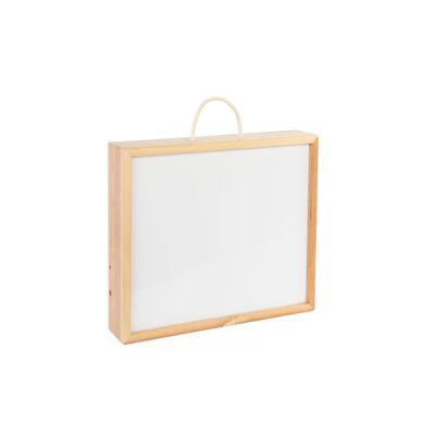 Montessori Light Box in Solid Pine 35x40 cms