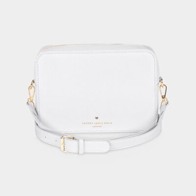 White Beatrice Crossbody Bag