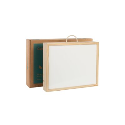 Caja de Luz Montessori en Pino Macizo 50x40 cms