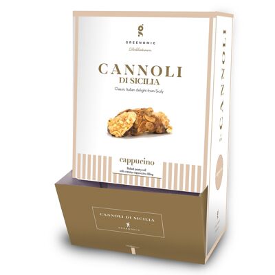 CANNOLI DI SICILIA CAPPUCCINO DISPLAY 56 PCS.