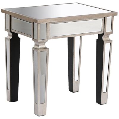 MDF MIRROR AUXILIARY TABLE 43.5X33X45.5 SILVER MB209811