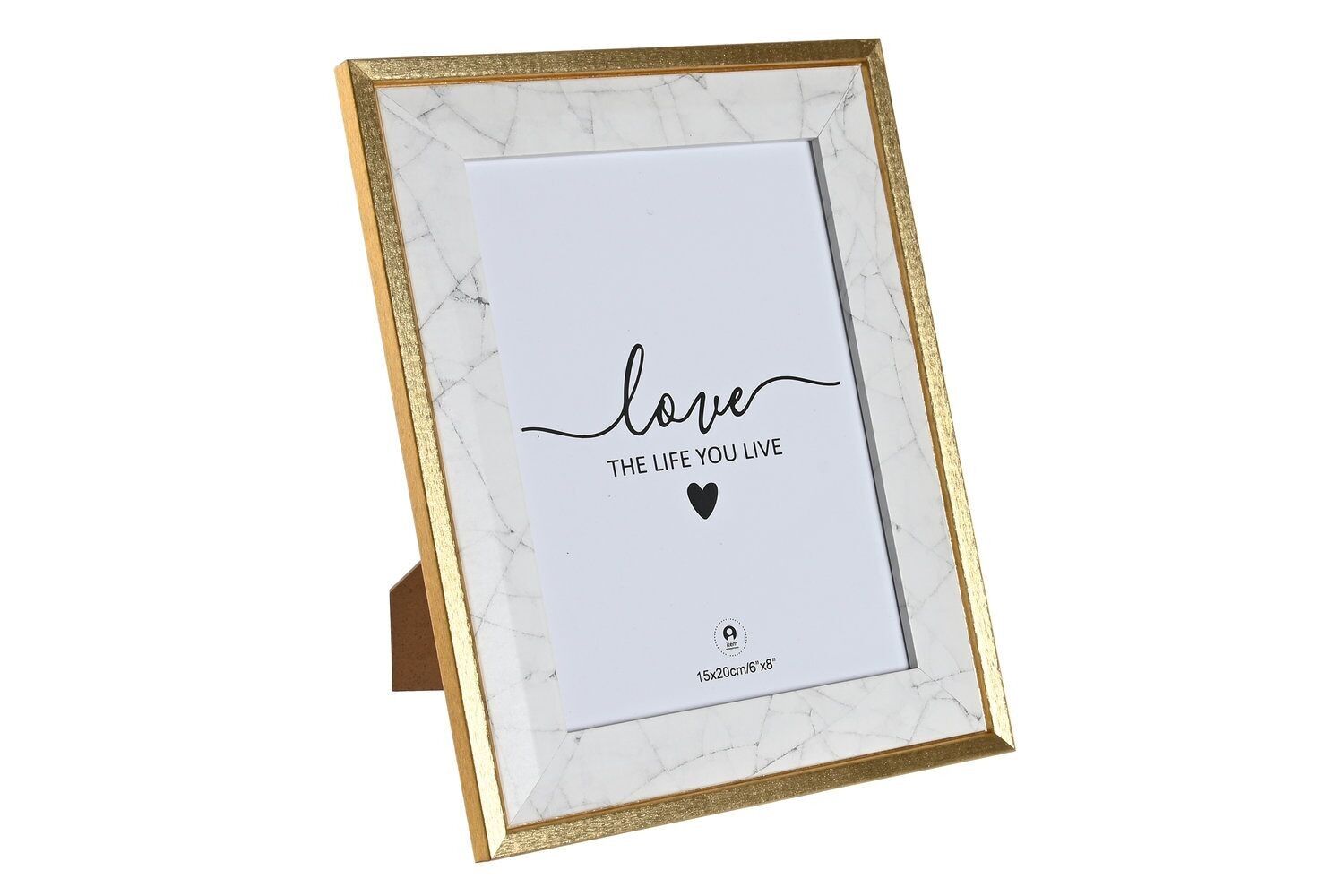 PHOTO FRAME 15X20 MDF 21X1,2X26 SIMIL MARBLE MF205163