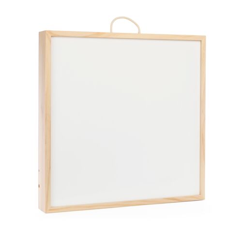 Caja de Luz Montessori en Pino Macizo 60x60 cms