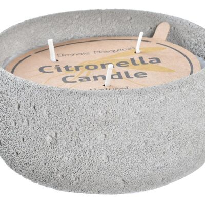 CEMENT WAX CANDLE 15X15X7 390 GR, ANTI-MOSQUITO VE195510