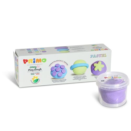 Pasta da modellare Easydò supersoft, 3 colori PASTELLO