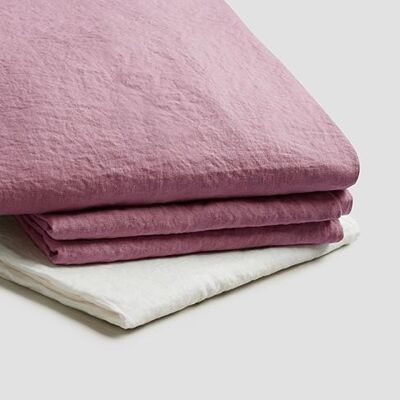 Raspberry Basic Bundle - King Size (with Super King Pillowcases)