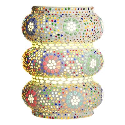 Glastischlampe 23X23X30 Mosaik LA208313