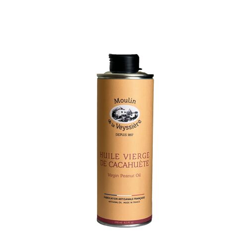 Huile vierge de cacahuète - 25 cl