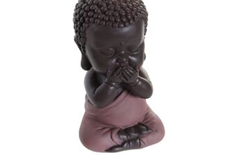 Figurine en résine 5,5X5X10,5 Bouddha 2 Assortiment. RF181353 3