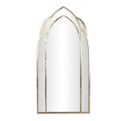 Mirror Metal Glass 60X2.5X119.4 Window Golden ES202195