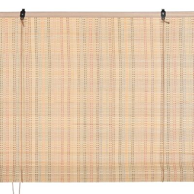 BAMBOO BLIND 90X2X175 NATURAL MULTICOLORED ROLLER TX202963