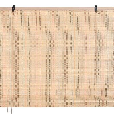 STORE EN BAMBOU 90X2X175 ROULEAU MULTICOLORE NATUREL TX202963