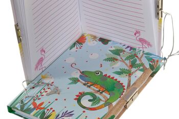 AGENDA EN CARTON 27,5X4X18 56H. TROPICAL 2 SURT. LP162975 3