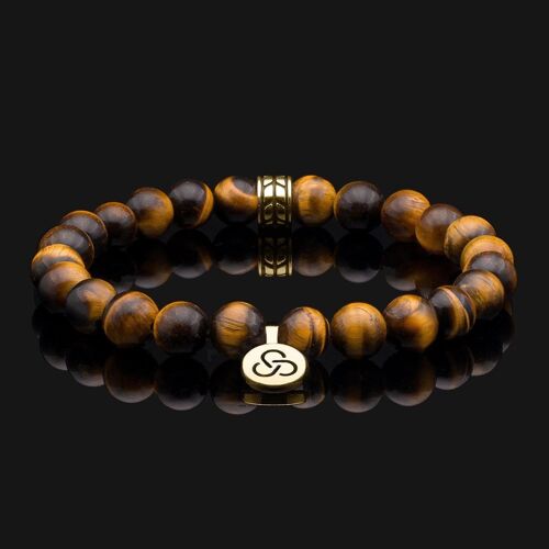 Luxe Gold Vermeil & Tiger Eye Bracelet