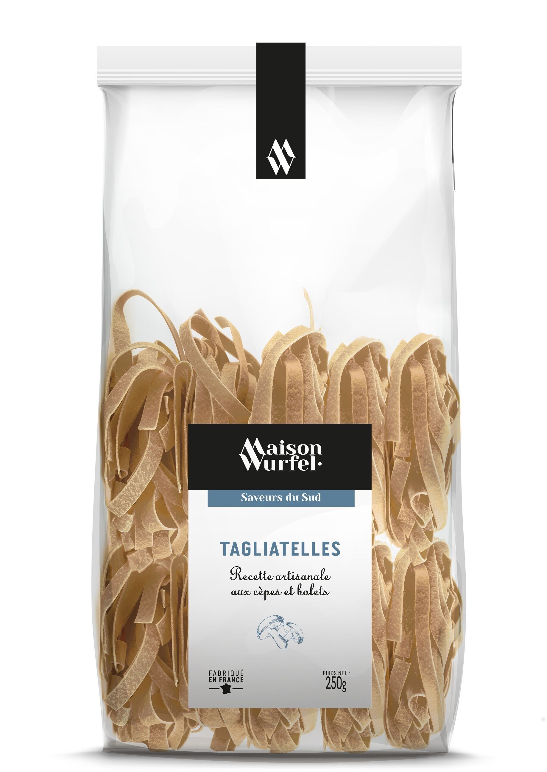 TAGLIATELLE MORVINE E BOLETI