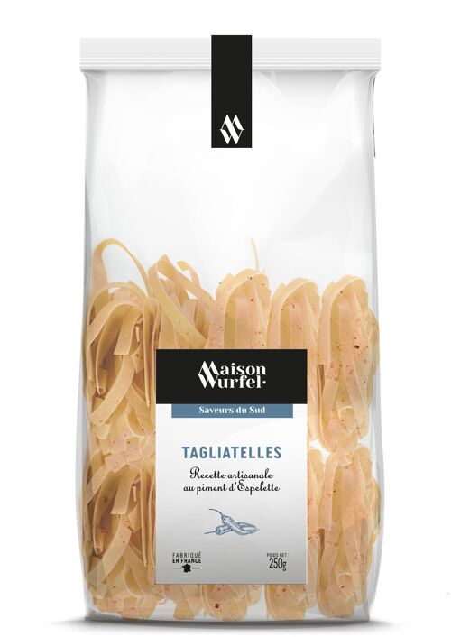 TAGLIATELLES AU PIMENT D'ESPELETTE