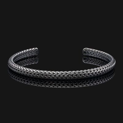 Snake 925 Sterling Silver Cuff