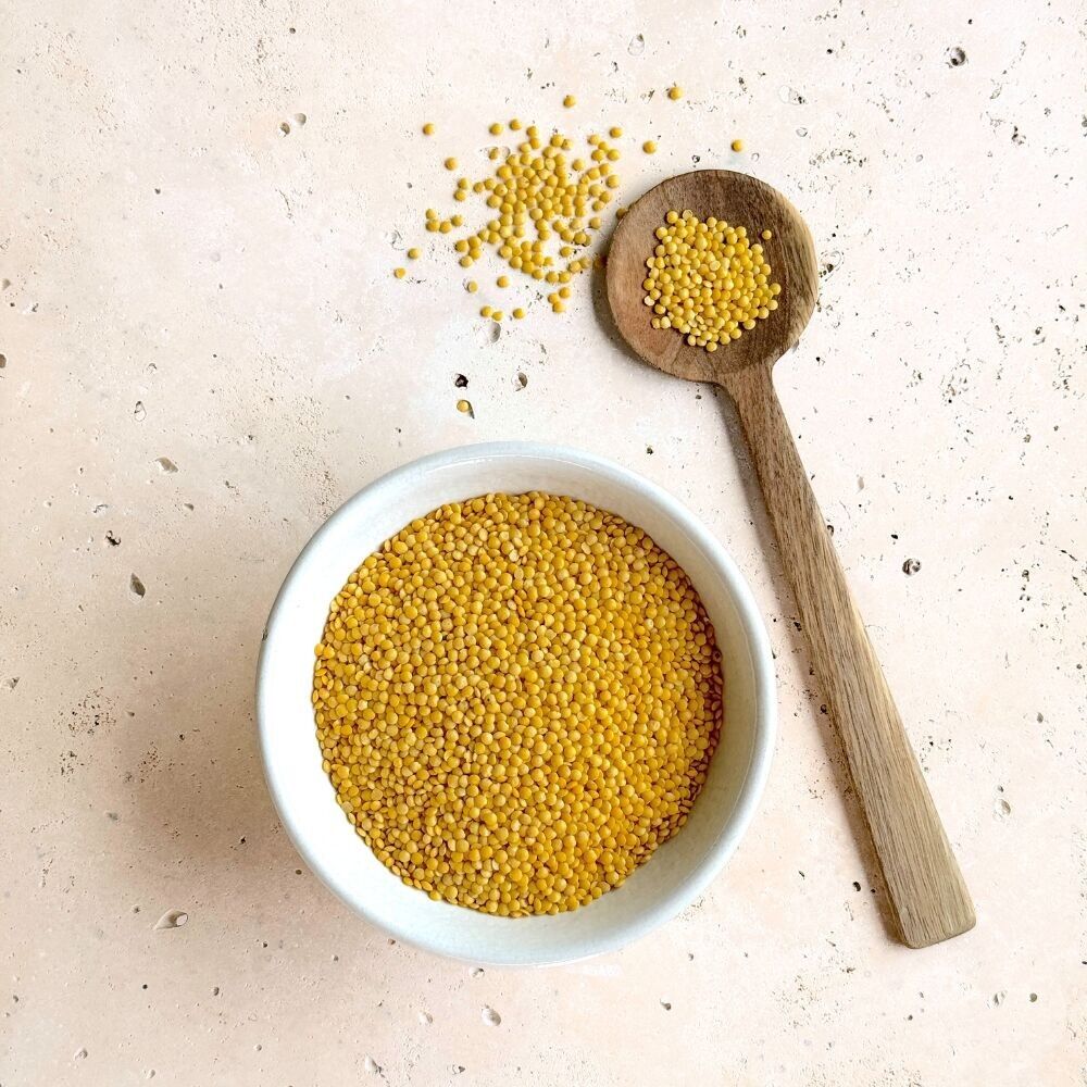 ORGANIC yellow lentils from France - 5kg