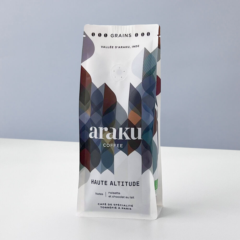 Sachet 200g Organic High Altitude Coffee beans