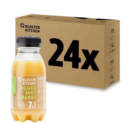 BIO Ingwer Shot Ananas 7SHOTS 250 ml (inkl. 0,25€ EINWEG Pfand)