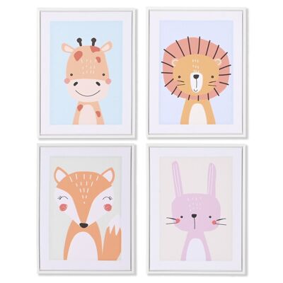 CANVAS PAINTING PS 30X2,5X40 ANIMAL 4 ASSORTMENT CU209575