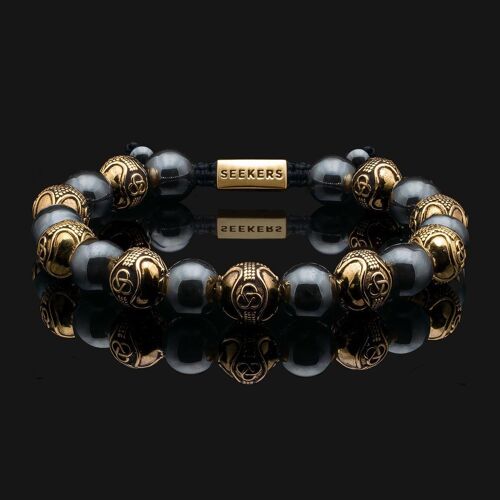 Prestige Gold Vermeil & Hematite Bracelet