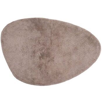 Tapis de bain Plage – Taupe 60 x 80 cm 1