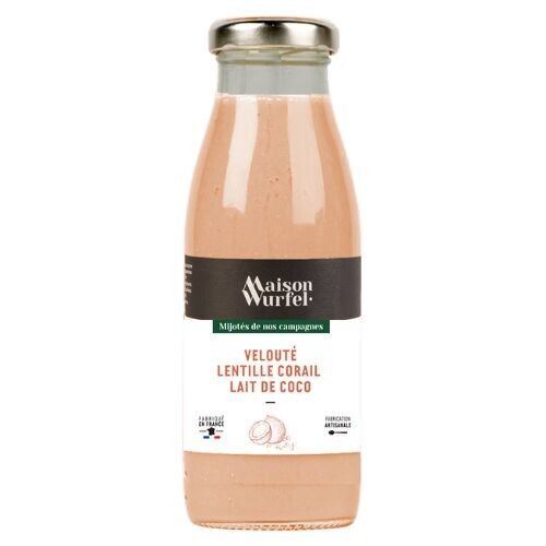 KORALLEN-LENTAL-SAMT MIT KOKOSNUSSMILCH