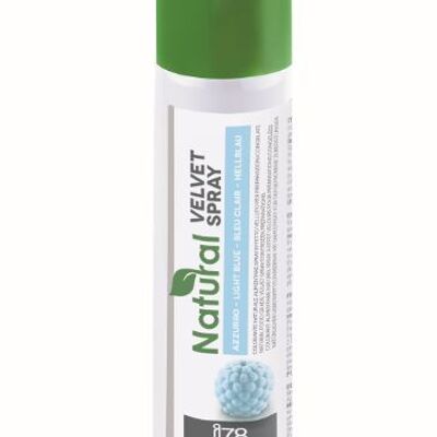 Spray Terciopelo Natural - AZUL CLARO - 250 ML