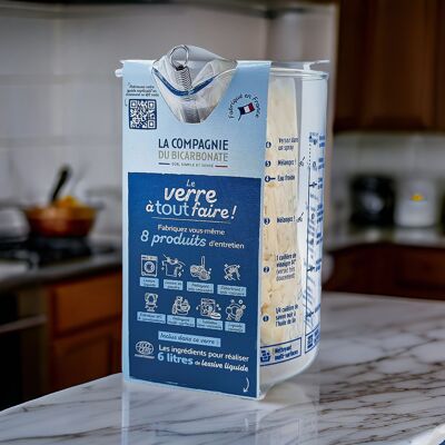 Verre à tout faire - 8 recettes d'entretien à faire soi-même !