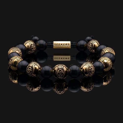 Prestige Gold Vermeil & Onyx Bracelet