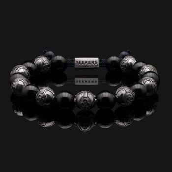 Bracelet Prestige Or Noir & Onyx 1