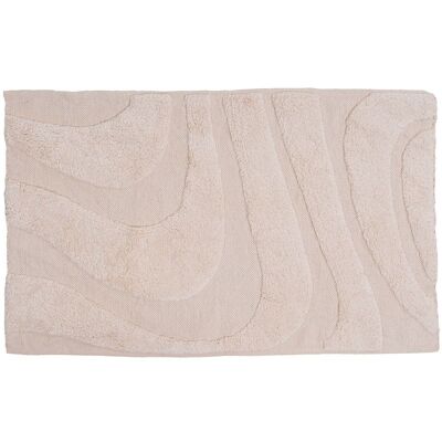 Badematte Beau – Beige 60 x 100 cm