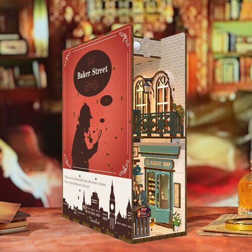Book Nook, Baker Street (Sherlock Holmes) - Puzzle 3D
