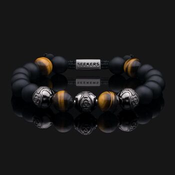 Bracelet Premium Or Noir & Dragon 1